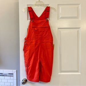 NWT Duluth Heirloom Gardening Short Overalls, size S